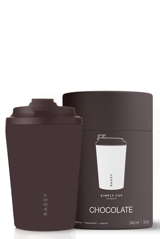 Simply Cup Ceramic - Šokolado spalva